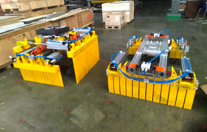 he fully automated brick unloading and packaging equipment for the ALI ...