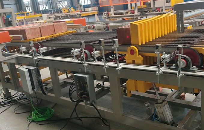 he fully automated brick unloading and packaging equipment for the ALI ...