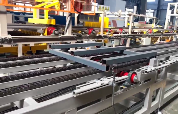 he fully automated brick unloading and packaging equipment for the ALI ...