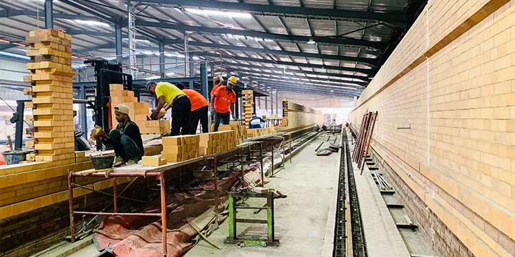 Tunnel Kiln for Firing of Bricks &Ceramics &Tiles With Automatic Temperature Control and High Thermal Efficiency 2
