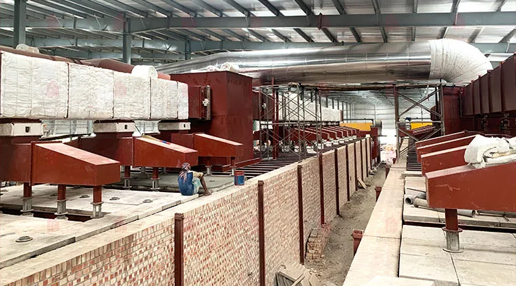 Tunnel Kiln for Firing of Bricks &Ceramics &Tiles With Automatic Temperature Control and High Thermal Efficiency 5