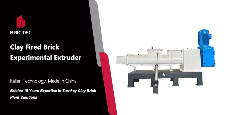 Brick Making Machine Experimental Extruder for Clay Product Performance Testing 0
