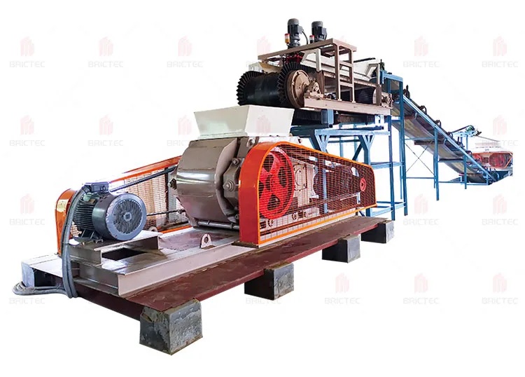 Primary Roller Mill For Clay &Shale&Stone&Coal Of Raw Material Processing At Brick Factory 3