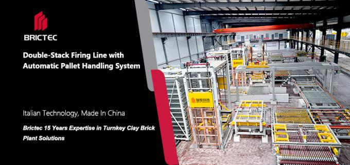 Brictec Automatic Pallet Handling System with PLC Control