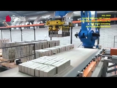 Full-Automation Process for Clay Brick Unloading and Packaging Operations