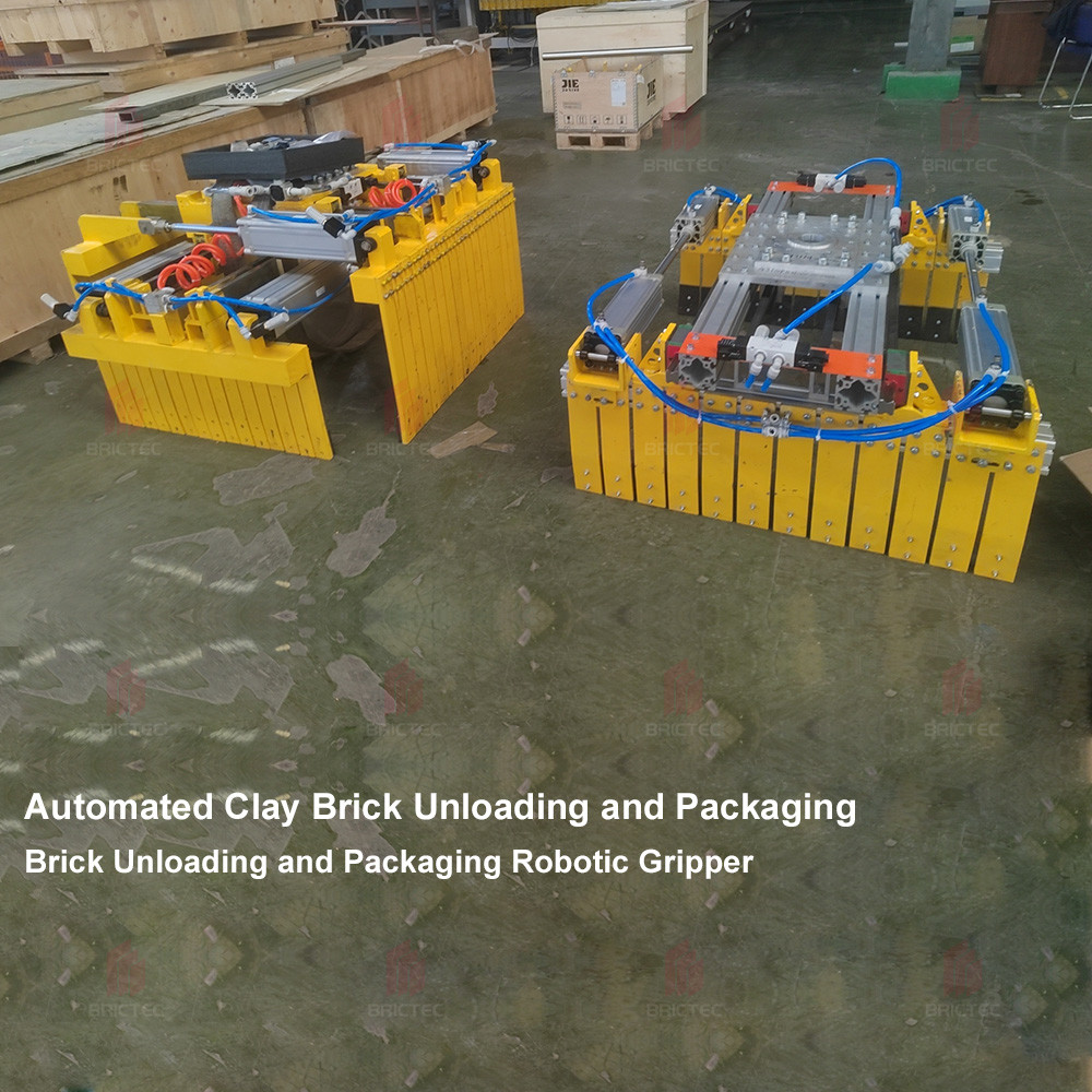 Clay Brick Loading And Unloading Packing System Of Brick Factory