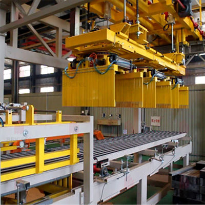 Automated Brick Unloading & Packaging Machine with Multi-Gripper