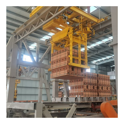 Automatic Brick Packaging System with Multi-Brick-Type Packaging
